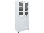 Метален медицински шкаф PROMET - МД 2 1780 R5
