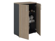 Шкаф NW 1280 дървесен/антрацит