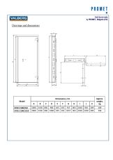 Блиндирана врата EVD1 1010/2100